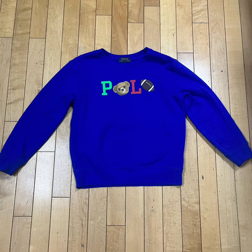 Royal Blue Polo Crewneck